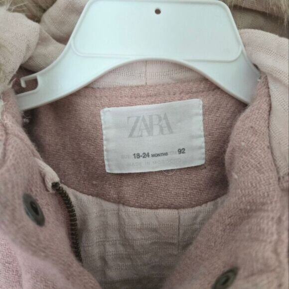 Zara Peacoat Toddler Girls - Picture 3 of 3